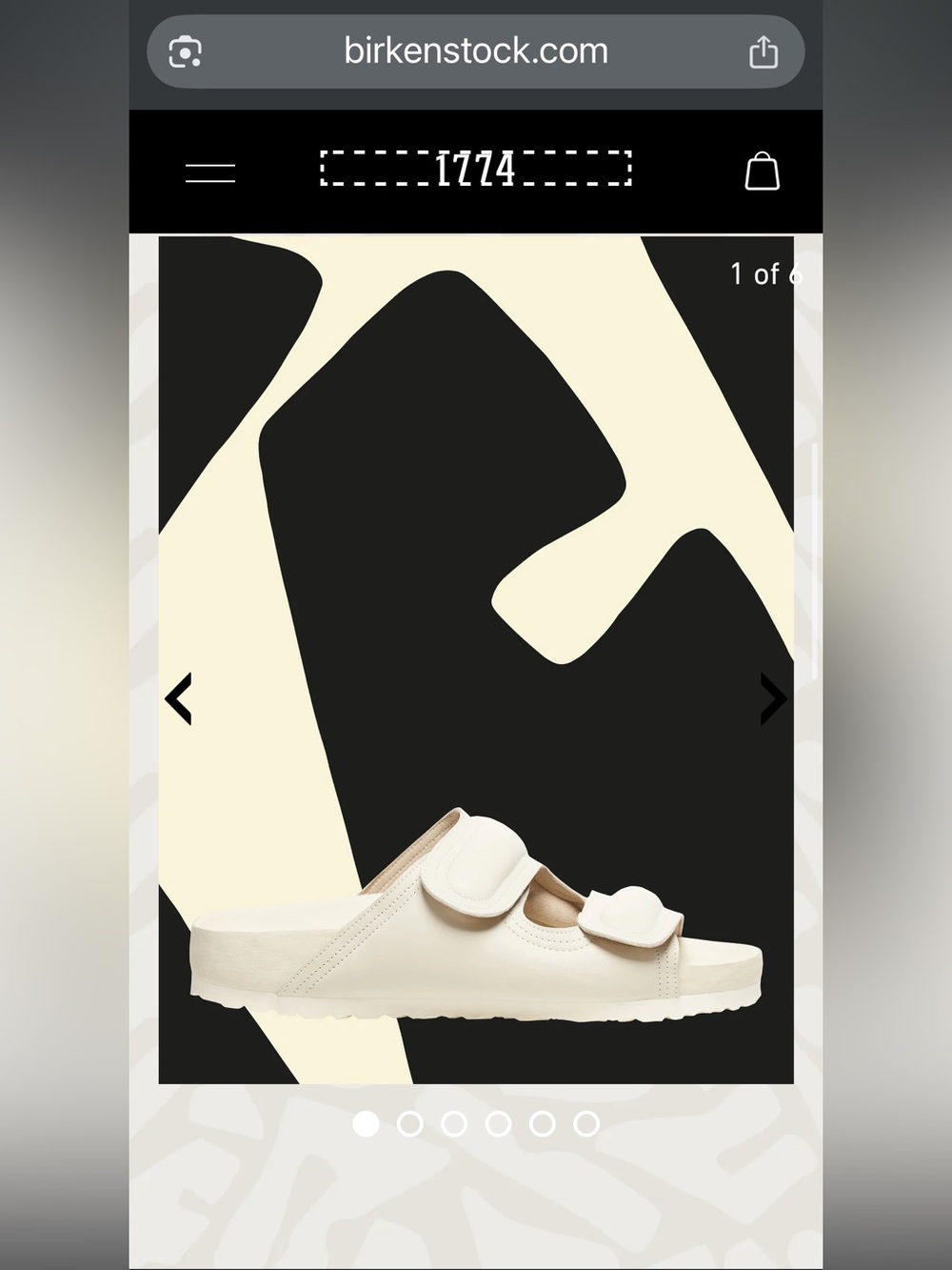 BIRKENSTOCK x Toogood Beach Comber in Cream - 1774 - IN BOX COLLAB pair - Picture 13 of 14